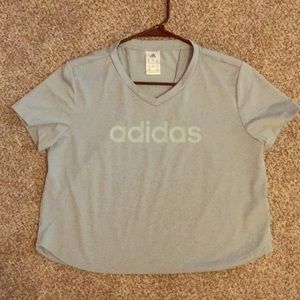 Semi-crop athletic top